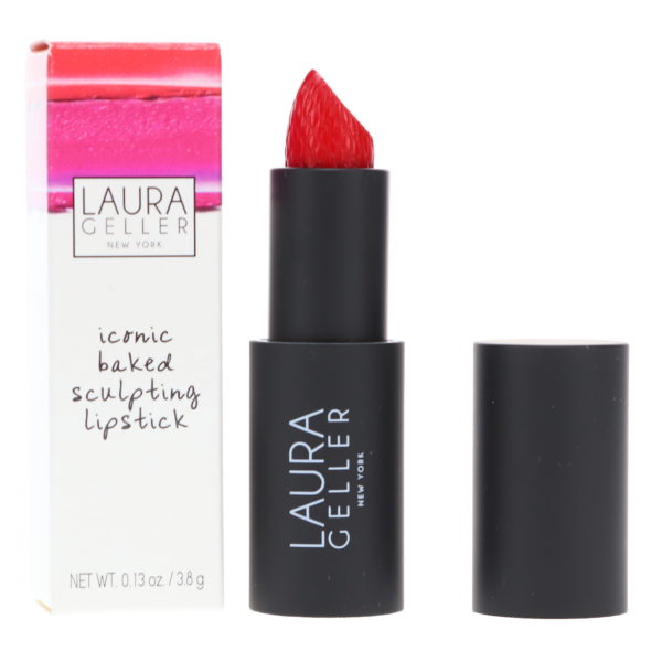 Laura Geller Iconic Baked Sculpting Lipstick Fifth Ave Ruby 0.13 oz