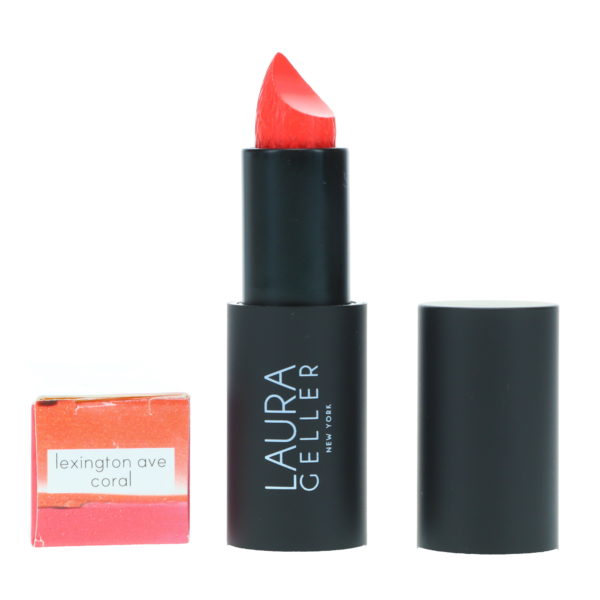 Laura Geller Iconic Baked Sculpting Lipstick Lexington Ave Coral 0.13 oz