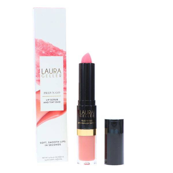 Laura Geller Prep-n-Go Lip Scrub and Tint Duo Finish Line 0.24 oz