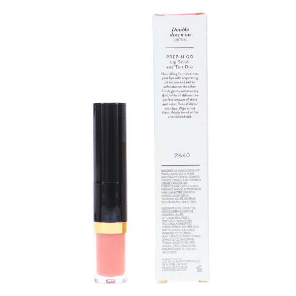 Laura Geller Prep-n-Go Lip Scrub and Tint Duo Finish Line 0.24 oz