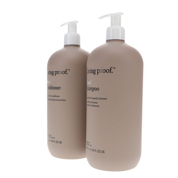 Living Proof No Frizz Shampoo 24 oz & No Frizz Conditioner 24 oz Combo Pack