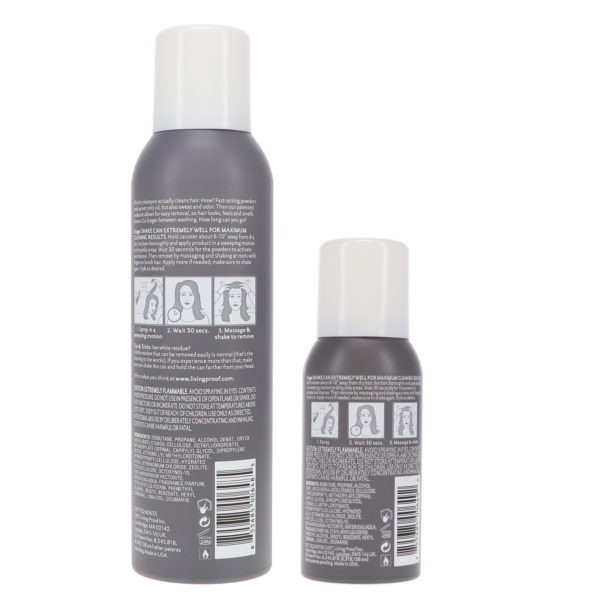 Living Proof Perfect Hair Day Dry Shampoo 4 oz & Perfect Hair Day Dry Shampoo 1.8 oz Combo Pack