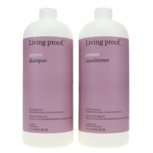 Living Proof Restore Shampoo 32 oz & Restore Conditioner 32 oz Combo Pack