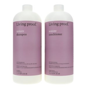 Living Proof Restore Shampoo 32 oz & Restore Conditioner 32 oz Combo Pack