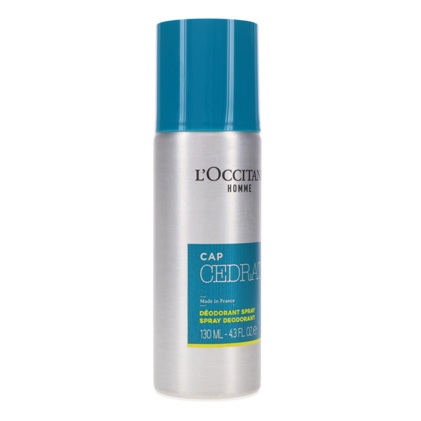 L'Occitane Cap Cedrat Spray Deodorant 4.3 oz