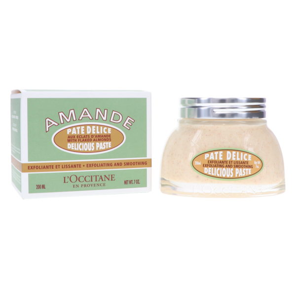 L'Occitane Exfoliating & Smoothing Almond Delicious Paste Body Scrub 7 oz