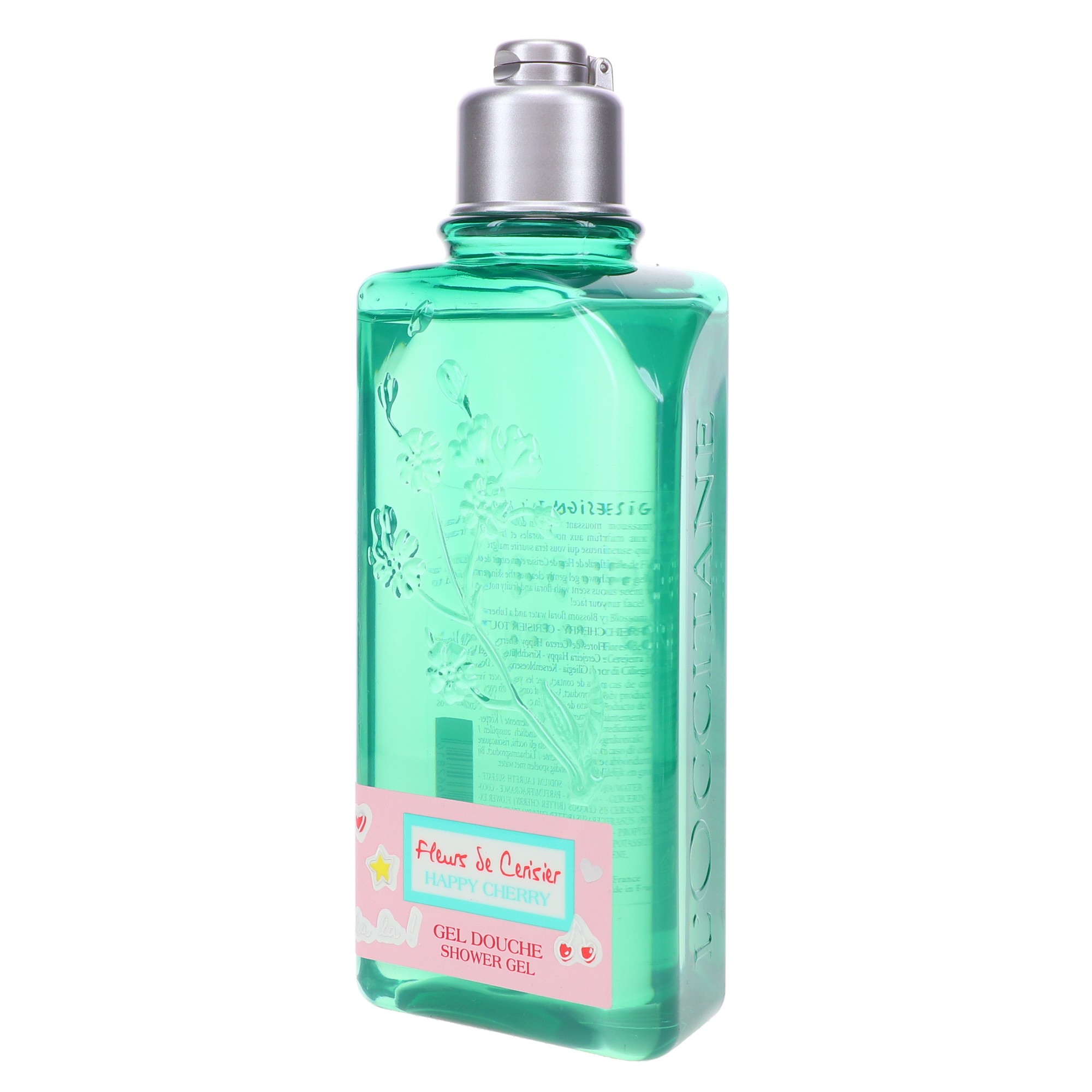 L'Occitane Fleurs de Cerisier Happy Cherry Shower Gel 8.4 oz