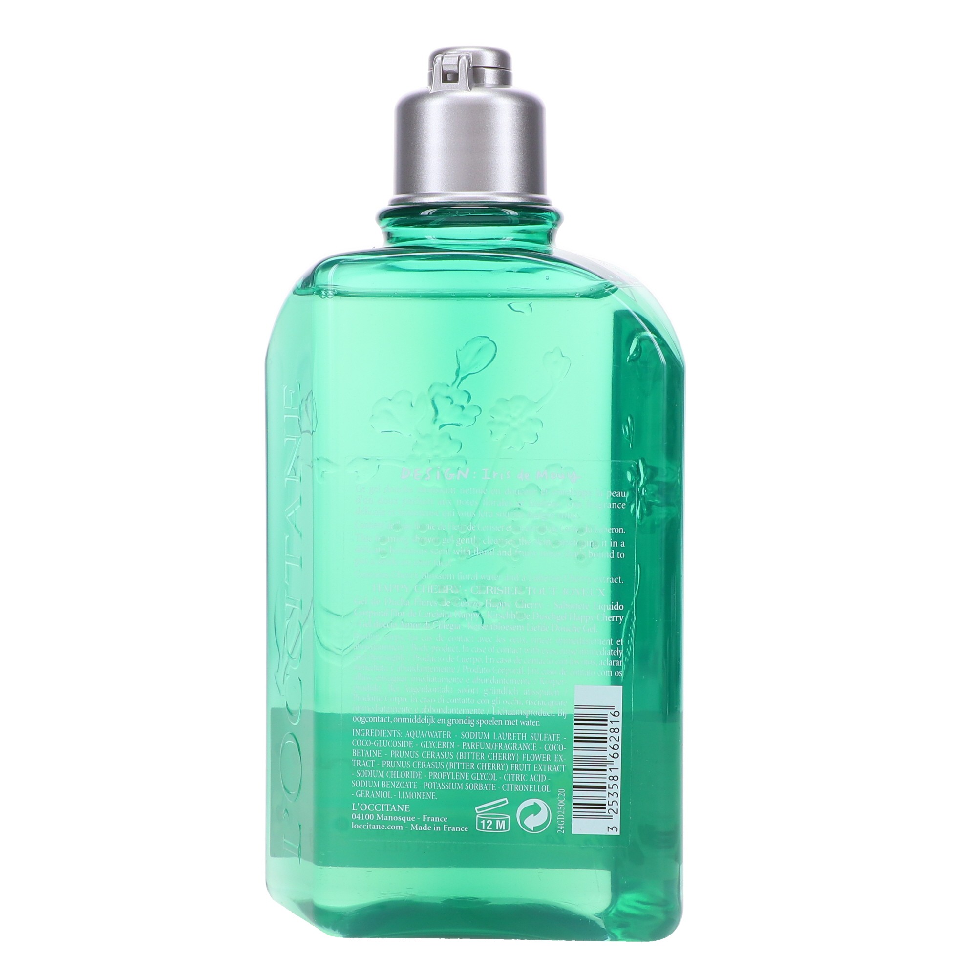 L'Occitane Fleurs de Cerisier Happy Cherry Shower Gel 8.4 oz