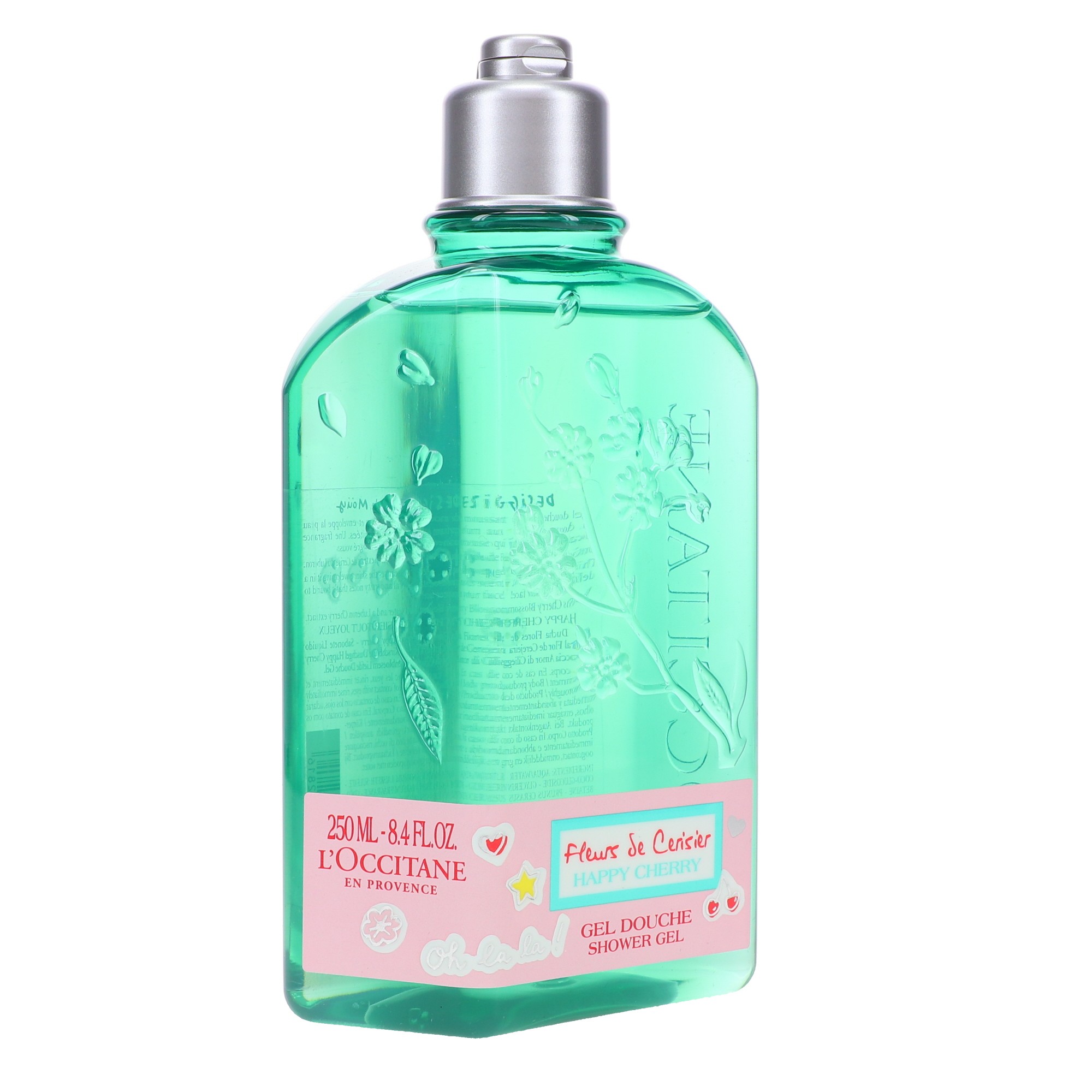 L'Occitane Fleurs de Cerisier Happy Cherry Shower Gel 8.4 oz