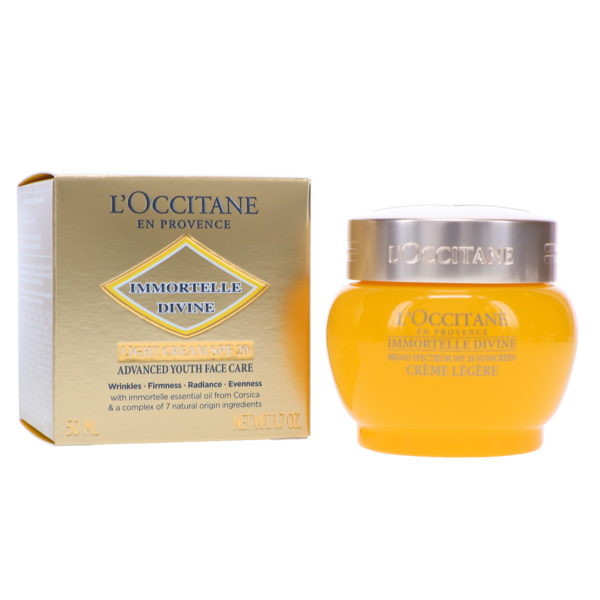 L'Occitane Immortelle Divine Cream SPF20 1.7 oz