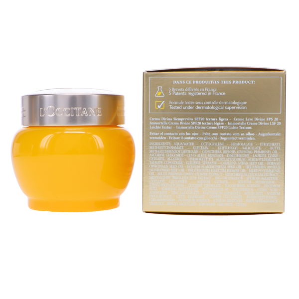 L'Occitane Immortelle Divine Cream SPF20 1.7 oz