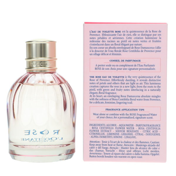 L'Occitane Rose Eau De Toilette 1.6 oz