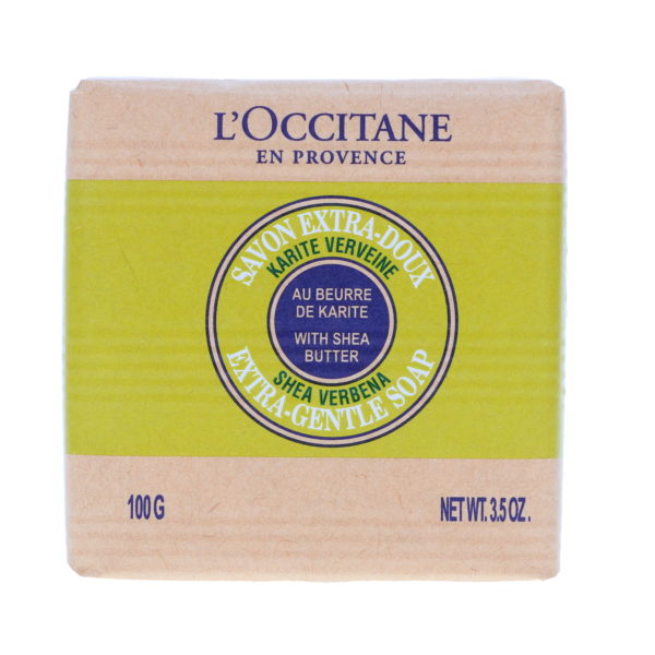 L'Occitane Shea Butter Extra-Gentle Verbena Soap 3.5 oz