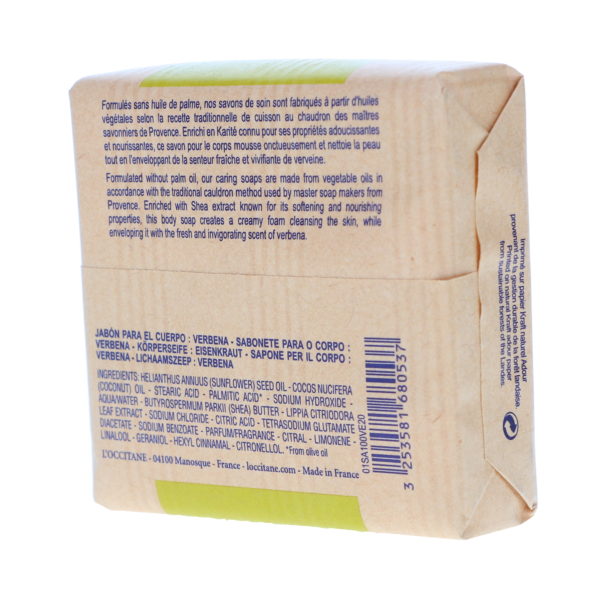 L'Occitane Shea Butter Extra-Gentle Verbena Soap 3.5 oz