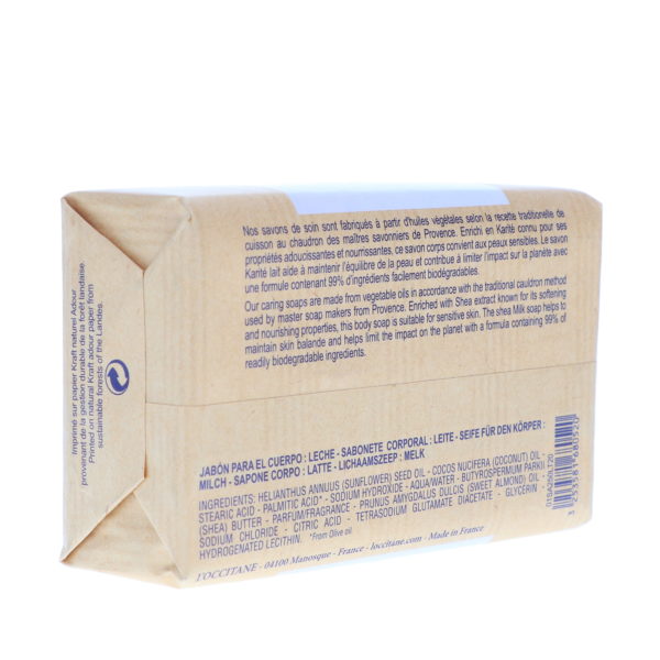 L'Occitane Shea Milk Bar Soap 8.8 oz