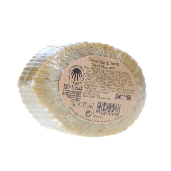 L'Occitane Soap With Verbena Leaves 2.6 oz
