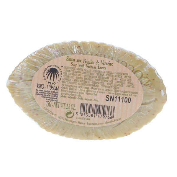 L'Occitane Soap With Verbena Leaves 2.6 oz