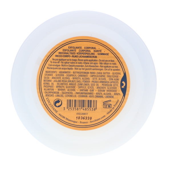 L'Occitane Ultra Rich Body Scrub 6.9 oz