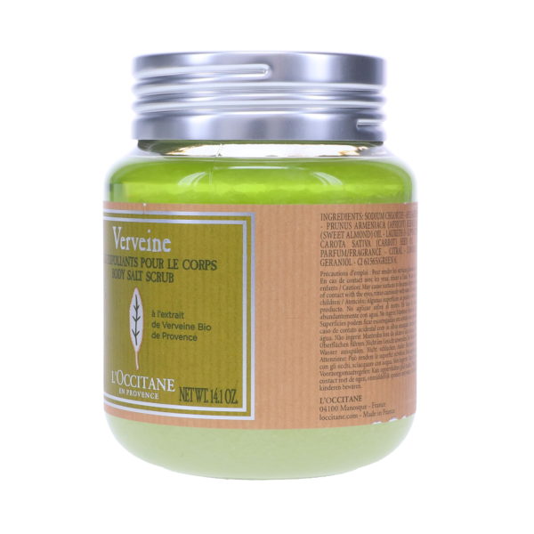 L'Occitane Verbana Body Salt Scrub 14.1 oz.