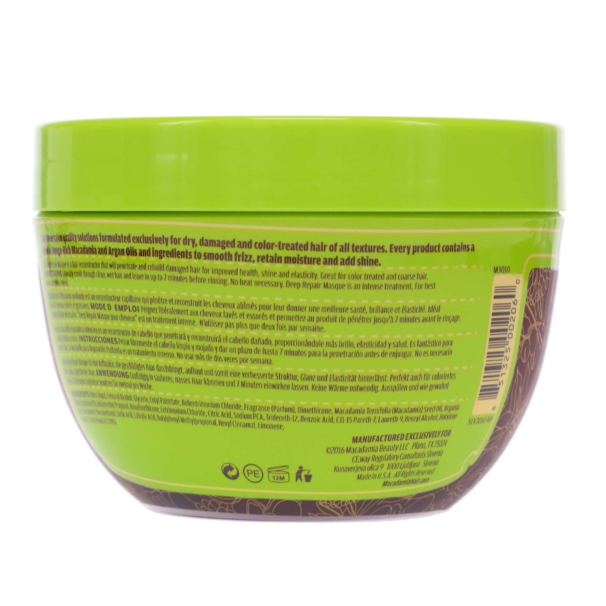 Macadamia Natural Oil Deep Repair Masque 8 oz