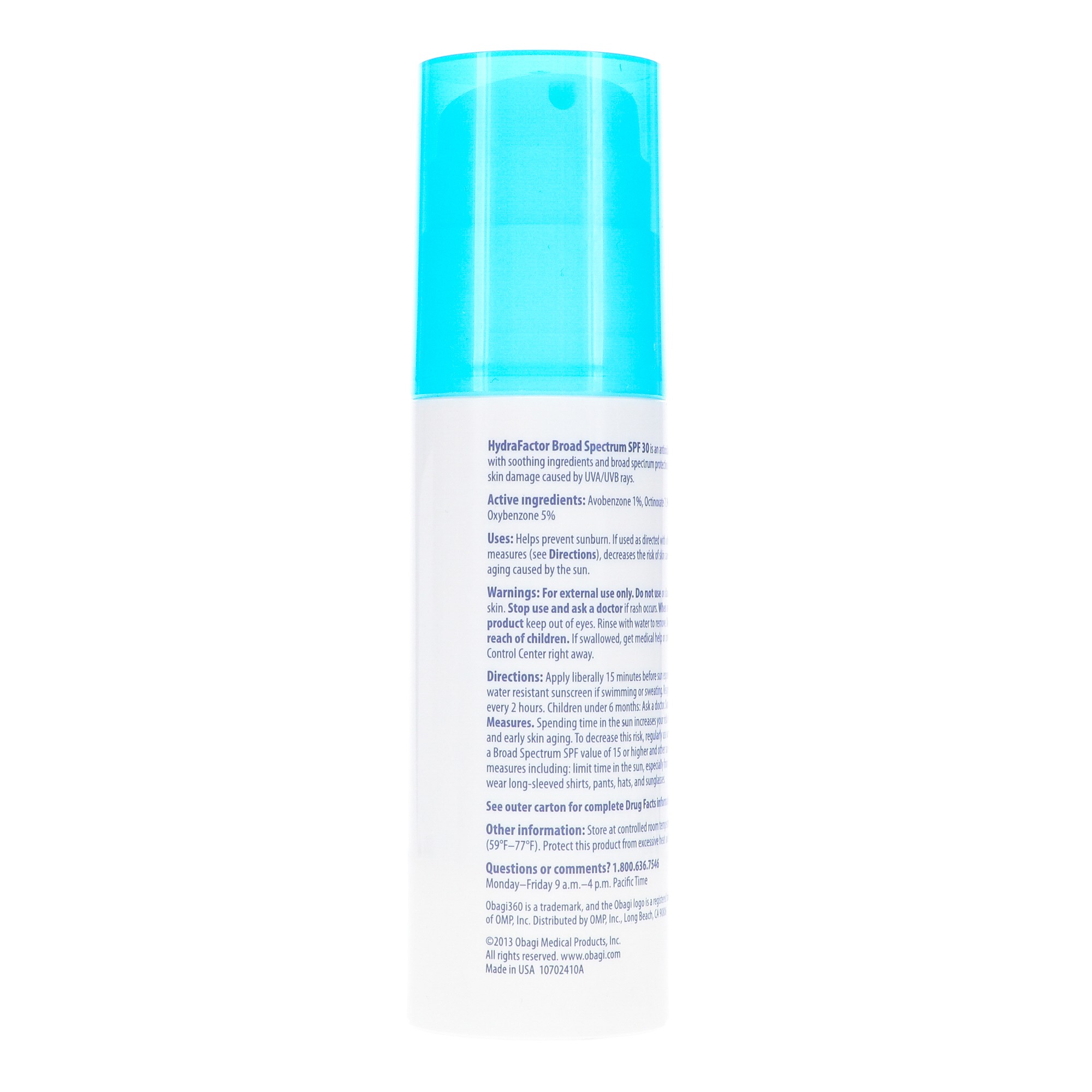 Obagi Obagi360 HydraFactor Broad Spectrum SPF 30 Sunscreen 2.5 oz
