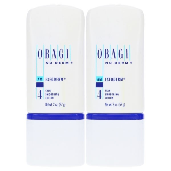 Obagi Nu-Derm Exfoderm Skin Smoothing Lotion 2 oz 2 Pack