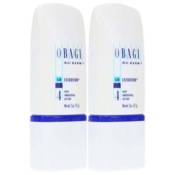 Obagi Nu-Derm Exfoderm Skin Smoothing Lotion 2 oz 2 Pack