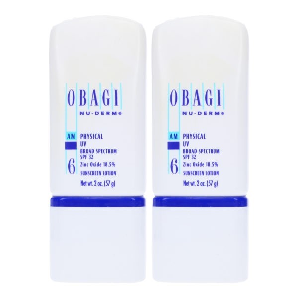 Obagi Nu-Derm Physical UV Block SPF 32 2 oz 2 Pack