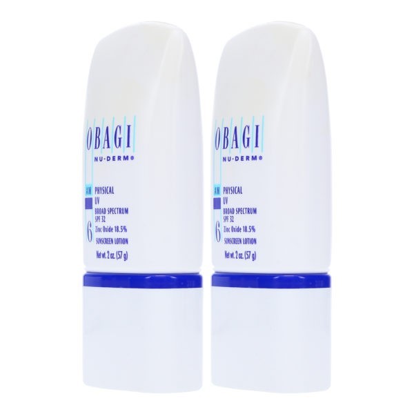 Obagi Nu-Derm Physical UV Block SPF 32 2 oz 2 Pack