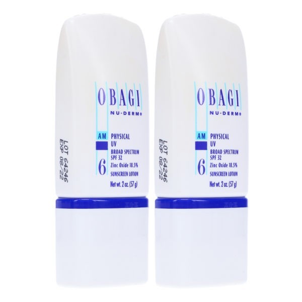 Obagi Nu-Derm Physical UV Block SPF 32 2 oz 2 Pack