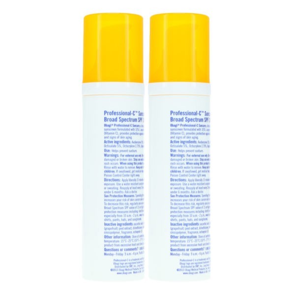 Obagi Professional-C Suncare SPF 30 1.7 oz 2 Pack