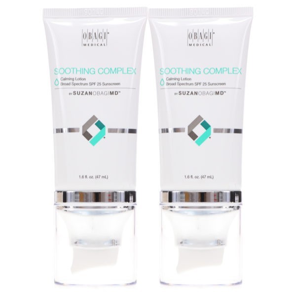 Obagi Medical SUZANOBAGIMD Soothing Complex Calming Lotion SPF25 1.6 oz 2 Pack