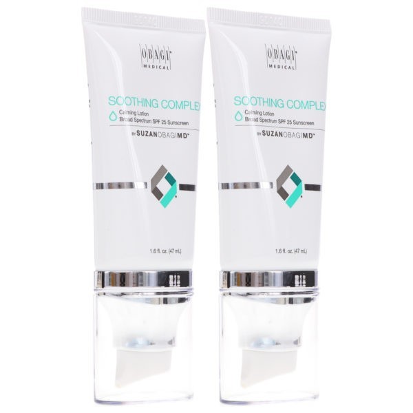 Obagi Medical SUZANOBAGIMD Soothing Complex Calming Lotion SPF25 1.6 oz 2 Pack