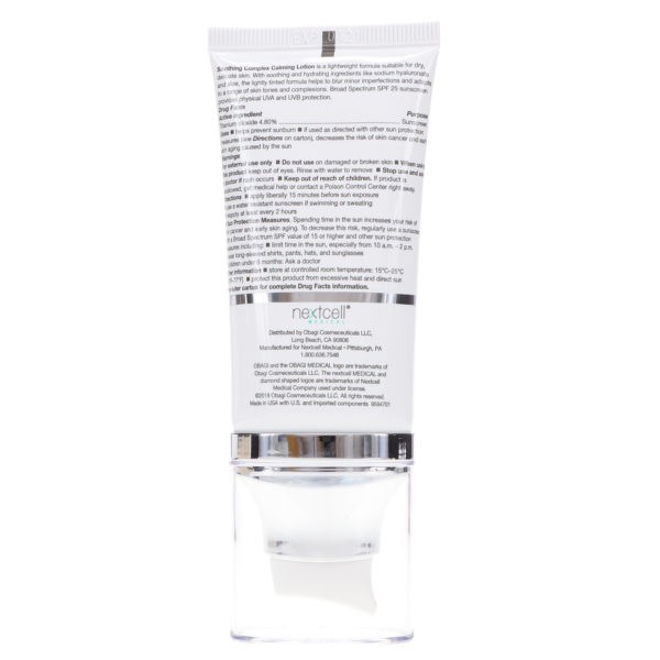 Obagi Medical SUZANOBAGIMD Soothing Complex Calming Lotion SPF25 1.6 oz 2 Pack