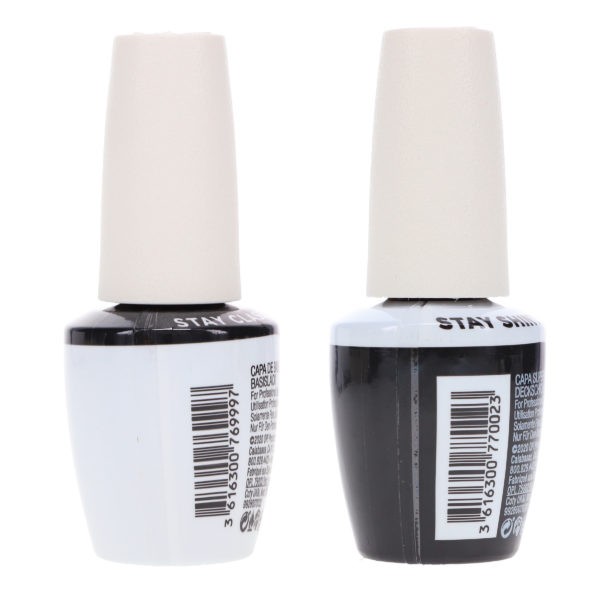 OPI GelColor Stay Shiny Top Coat 0.5 oz & GelColor Stay Classic Base Coat 0.5 oz Combo Pack