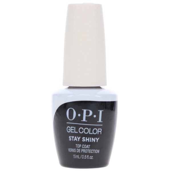 OPI GelColor Stay Shiny Top Coat 0.5 oz & GelColor Stay Classic Base Coat 0.5 oz Combo Pack