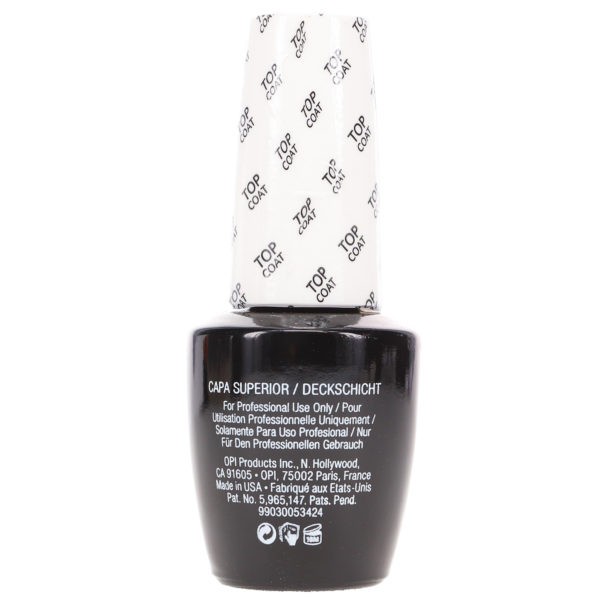 OPI GelColor Top Coat 0.5 oz 2 Pack