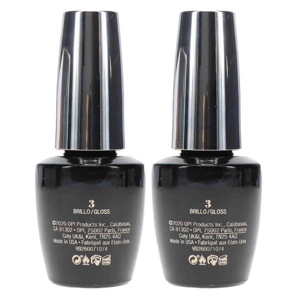 OPI Infinite Shine Top Coat Prostay Gloss 0.5 oz 2 Pack