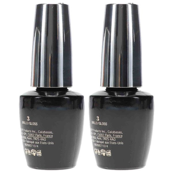 OPI Infinite Shine Top Coat Prostay Gloss 0.5 oz 2 Pack