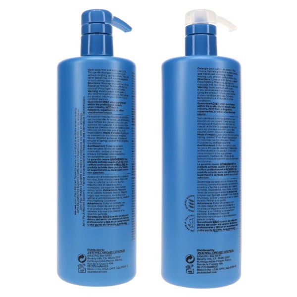 Paul Mitchell Curls Spring Loaded FrizzFighting Shampoo 24 oz & Curls Spring Loaded FrizzFighting Conditioner 24 oz Combo Pack