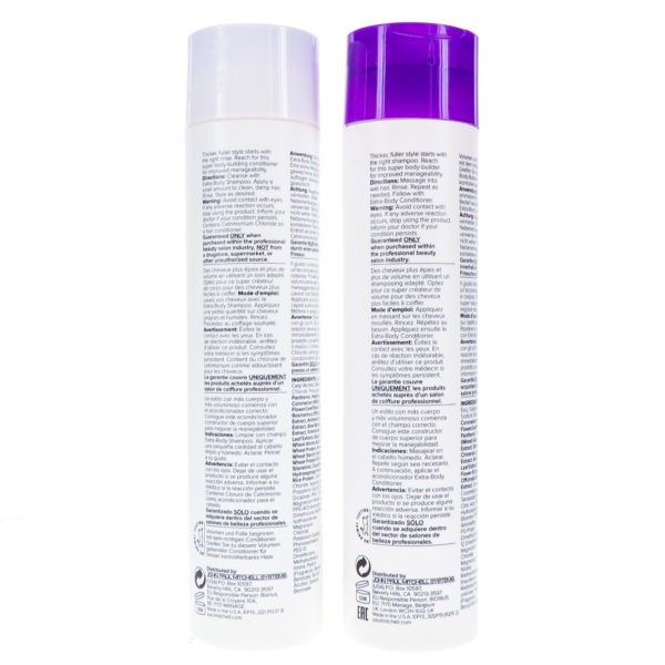 Paul Mitchell ExtraBody Daily Shampoo 10.14 oz & Daily Rinse 10.14 oz Combo Pack