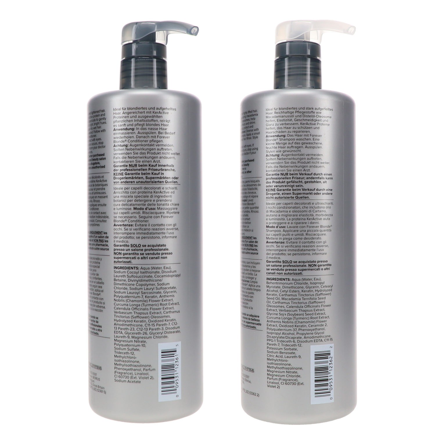 Paul Mitchell Forever Blonde Shampoo 24 oz & Forever Blonde Conditioner