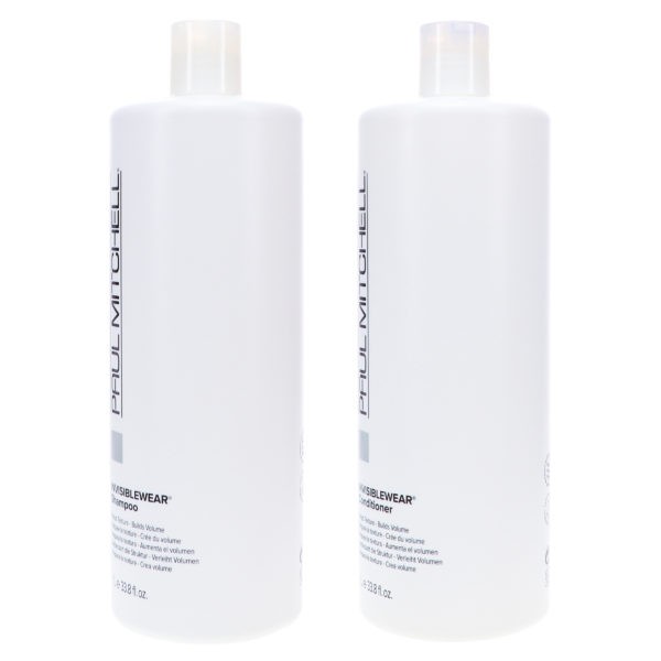 Paul Mitchell Invisiblewear Shampoo 33.8 oz & Invisiblewear Conditioner 33.8 oz Combo Pack