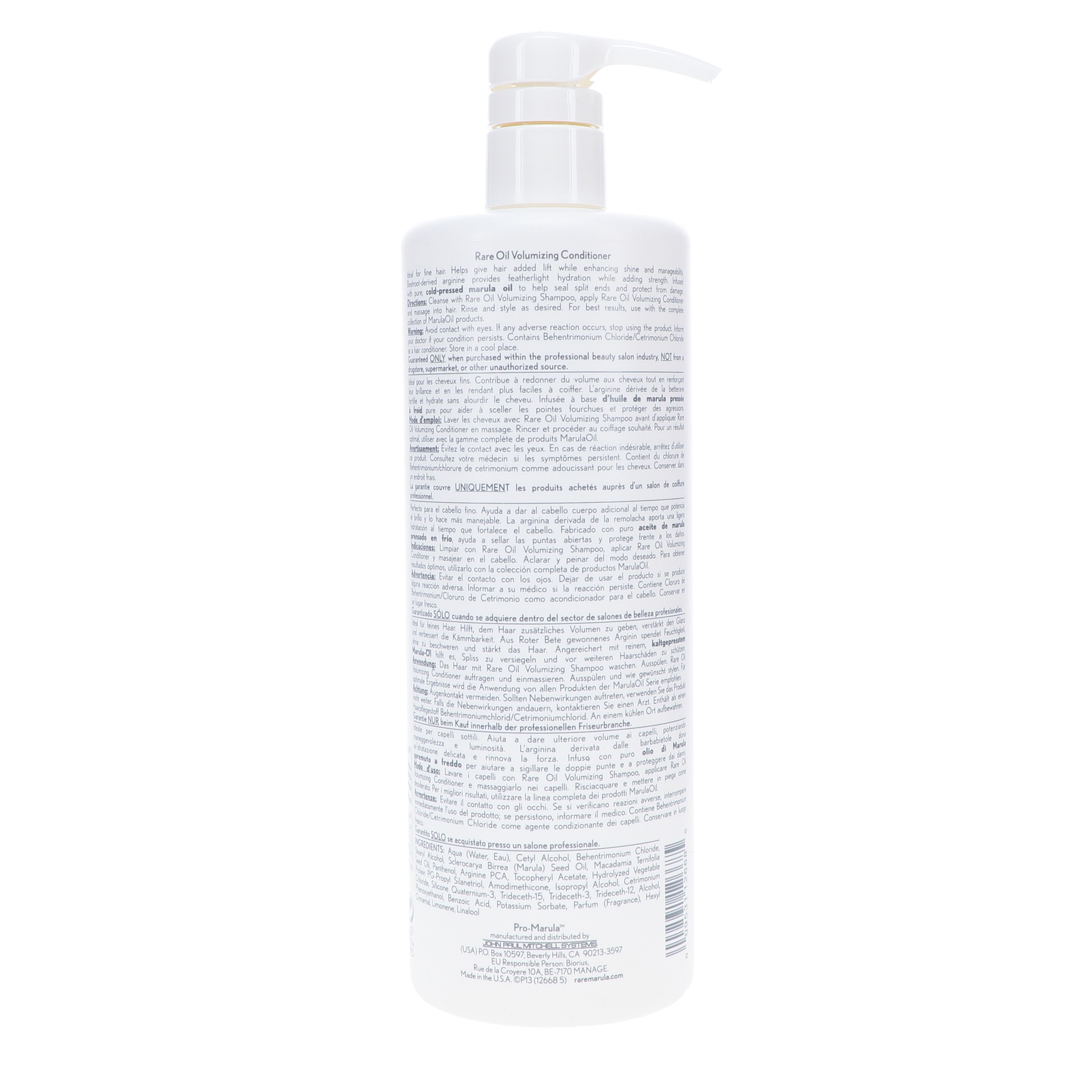 Paul Mitchell Marula Oil Light Rare Oil Volumizing Conditioner 24 oz