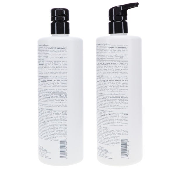 Paul Mitchell Marula Oil Rare Oil Replenishing Shampoo 24 oz & Marula Oil Rare OIl Replenishing Conditioner 24 oz Combo Pack