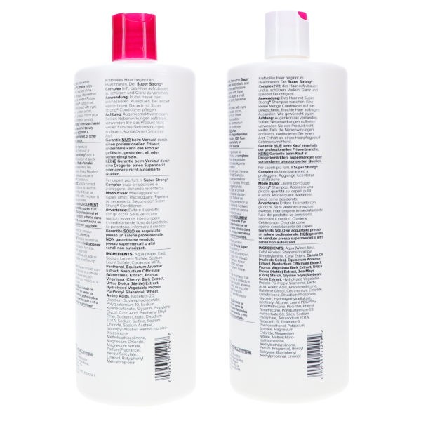 Paul Mitchell Super Strong Daily Shampoo 33.8 oz & Super Strong Daily Conditioner 33.8 oz Combo Pack