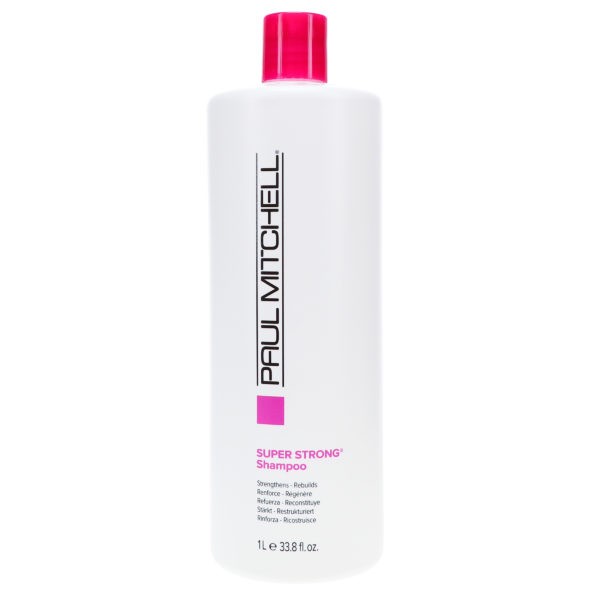 Paul Mitchell Super Strong Daily Shampoo 33.8 oz & Super Strong Daily Conditioner 33.8 oz Combo Pack