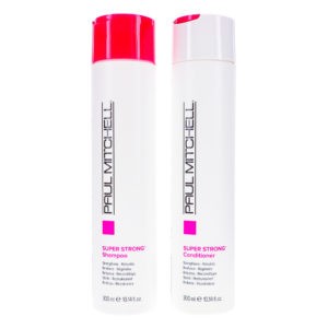 Paul Mitchell Super Strong Shampoo 10.14 oz & Super Strong Conditioner 10.14 oz Combo Pack