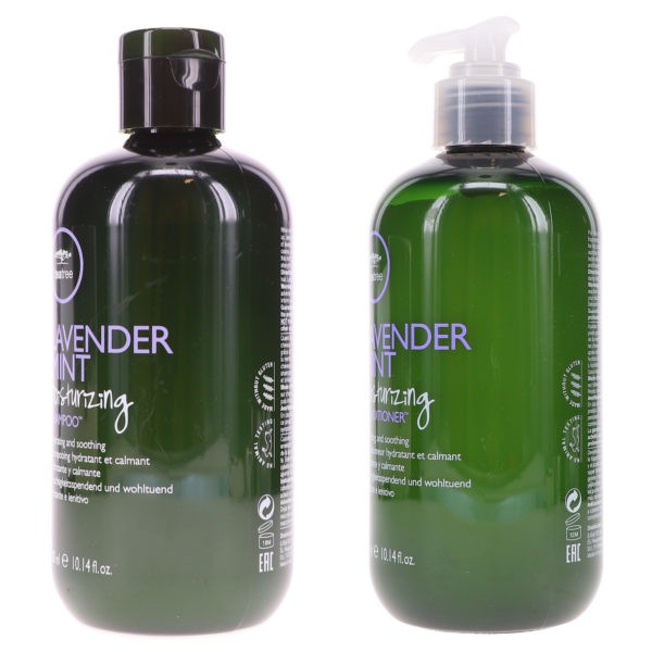 Paul Mitchell Tea Tree Lavender Mint Shampoo 10.14 oz & Tea Tree Lavender Mint Conditioner 10.14 oz Combo Pack