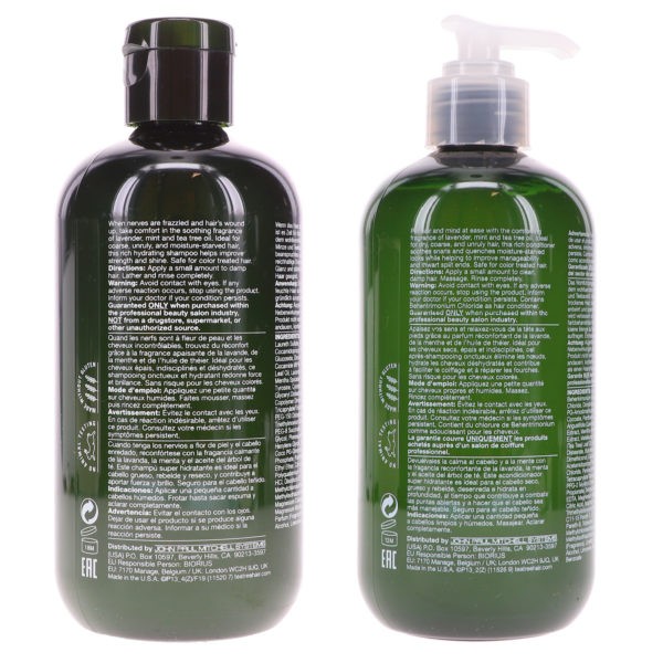 Paul Mitchell Tea Tree Lavender Mint Shampoo 10.14 oz & Tea Tree Lavender Mint Conditioner 10.14 oz Combo Pack